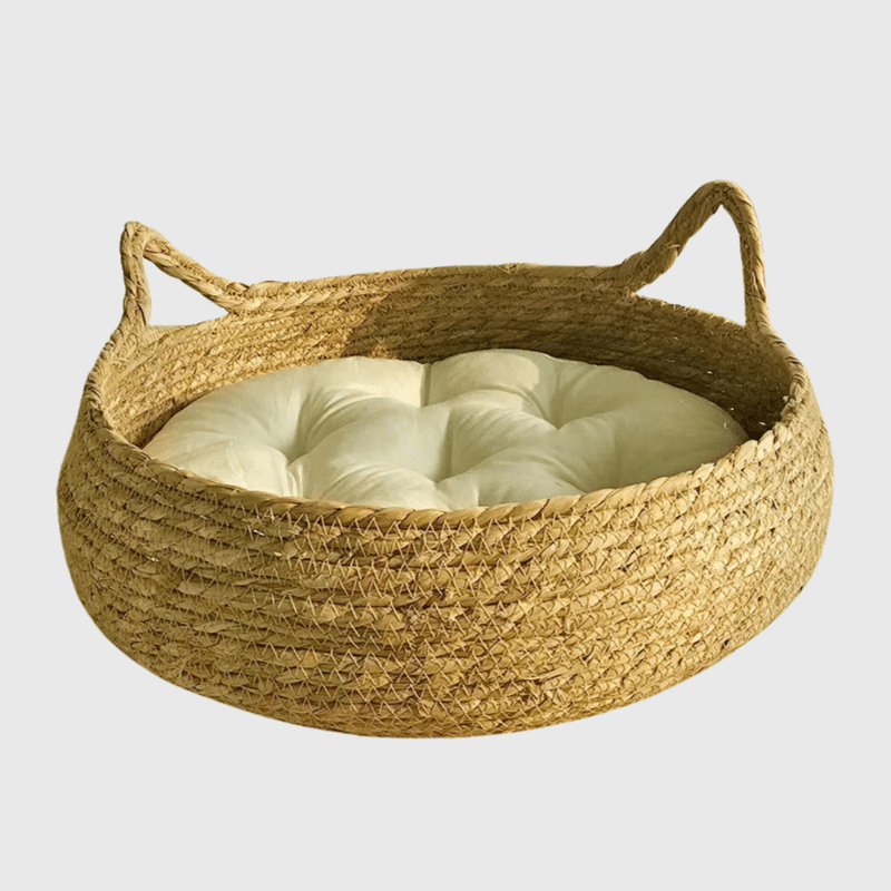 Panier en osier pour chien