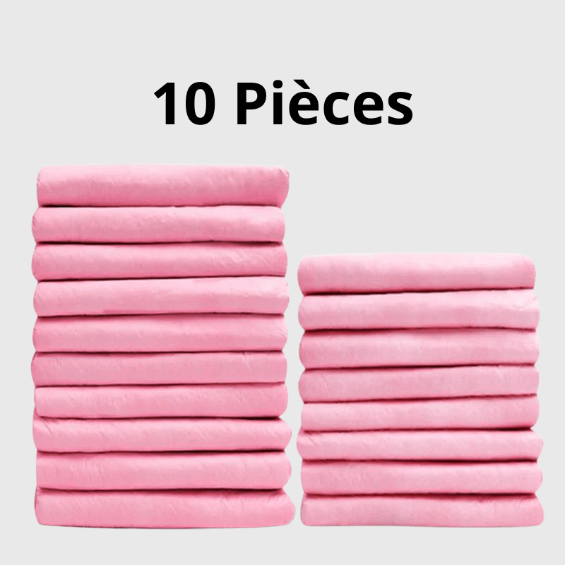 Alese proprete pour chien 10pcs rose