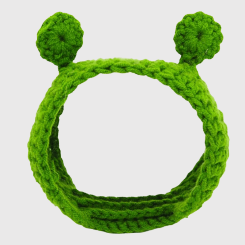 Bob Pour Chien Au Crochet Yeux Verts arriere