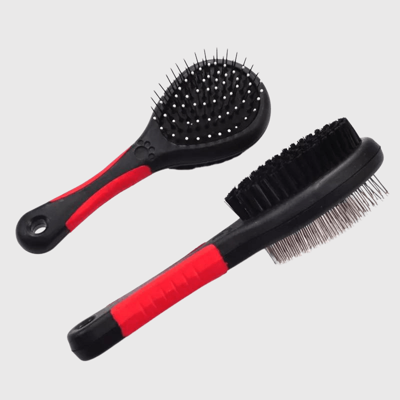Brosse double-face pour chien labrador