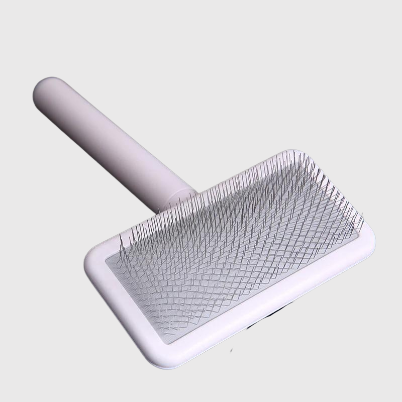 Brosse pour chien à poil court Blanc