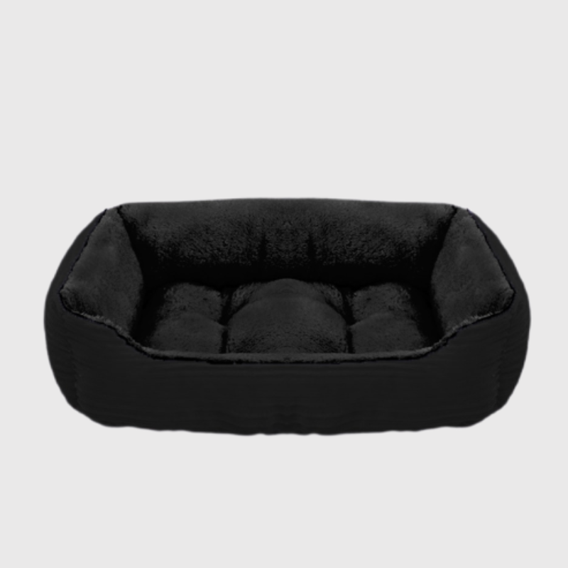 Canape lit pour chien noir