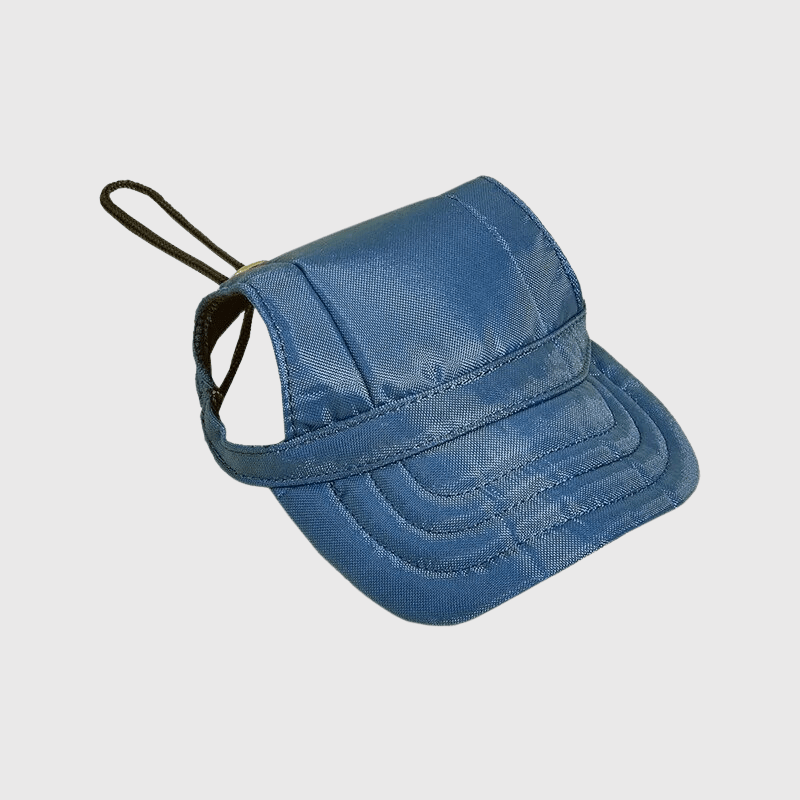 Casquette pour chien anti soleil blanc ou bleu bleu