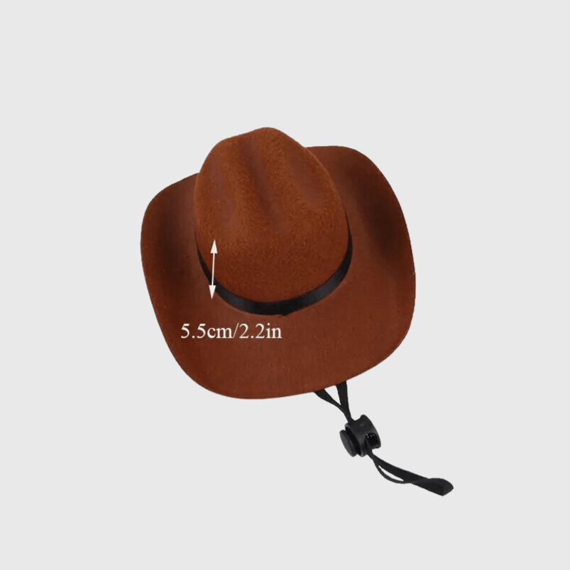 Chapeau de Cowboy Marron