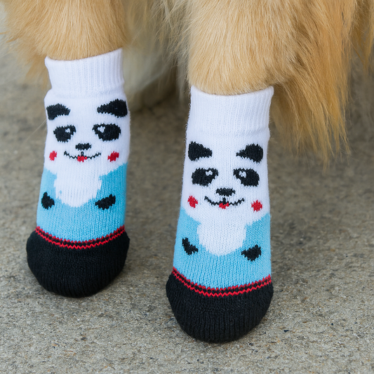 Chaussette pour chien anti bruit