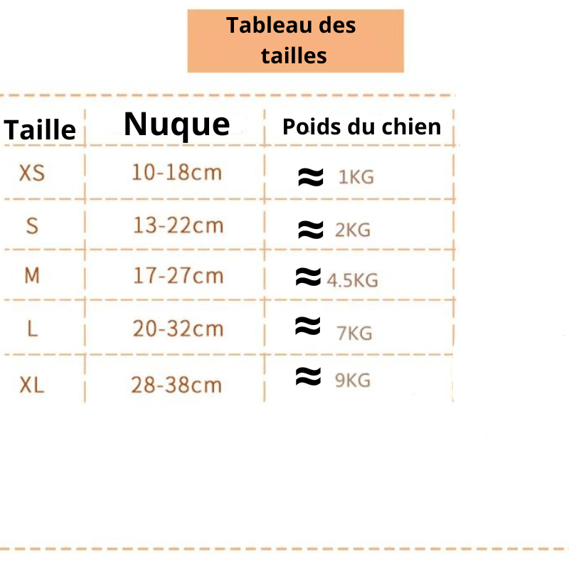 Collerette chien en forme de donuts rose et chocolat taille