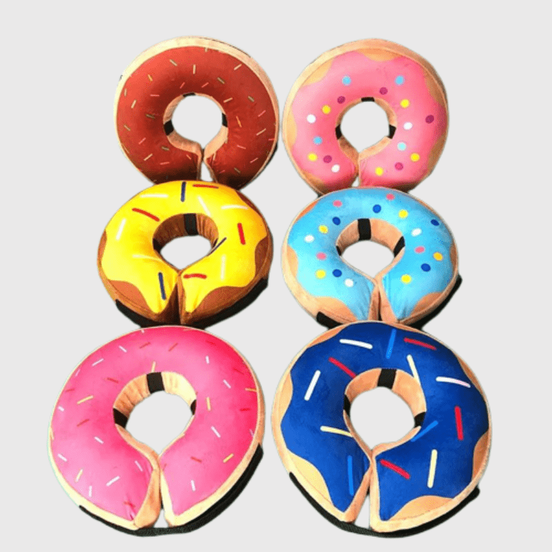 Collerette chien en mousse style patte et os modele