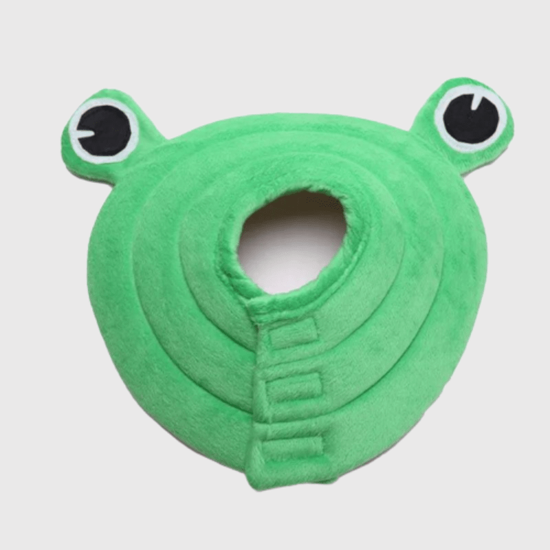 Collerette pour chien en forme de grenouille modele
