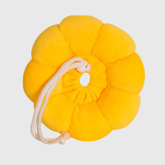 Collerette pour chien jaune