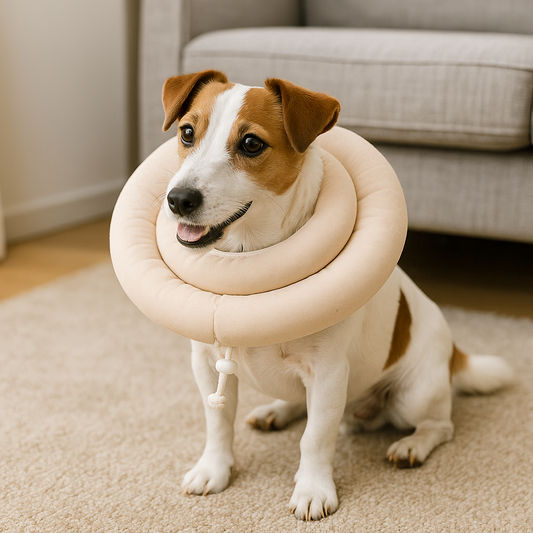 Collier de protection pour chien jack russel