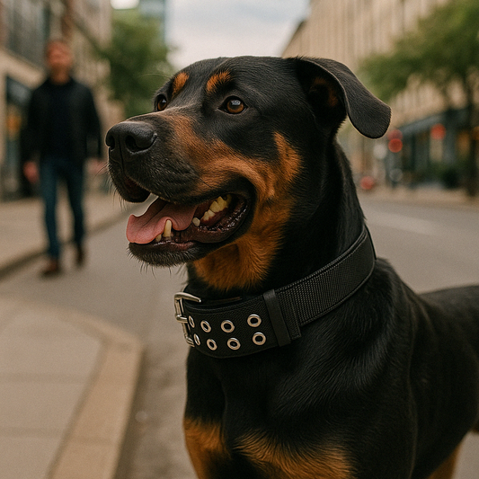 Collier pour grand chien rott