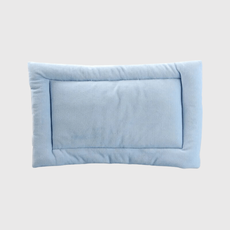 Coussin chaud pour chien bleu
