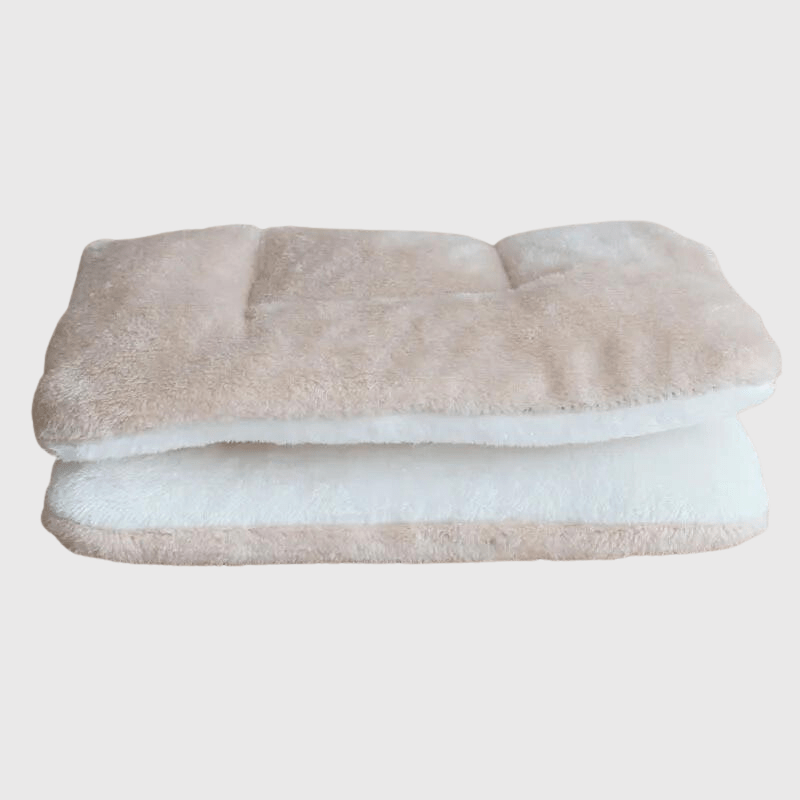 Coussin chien pour canape multicolore marron clair