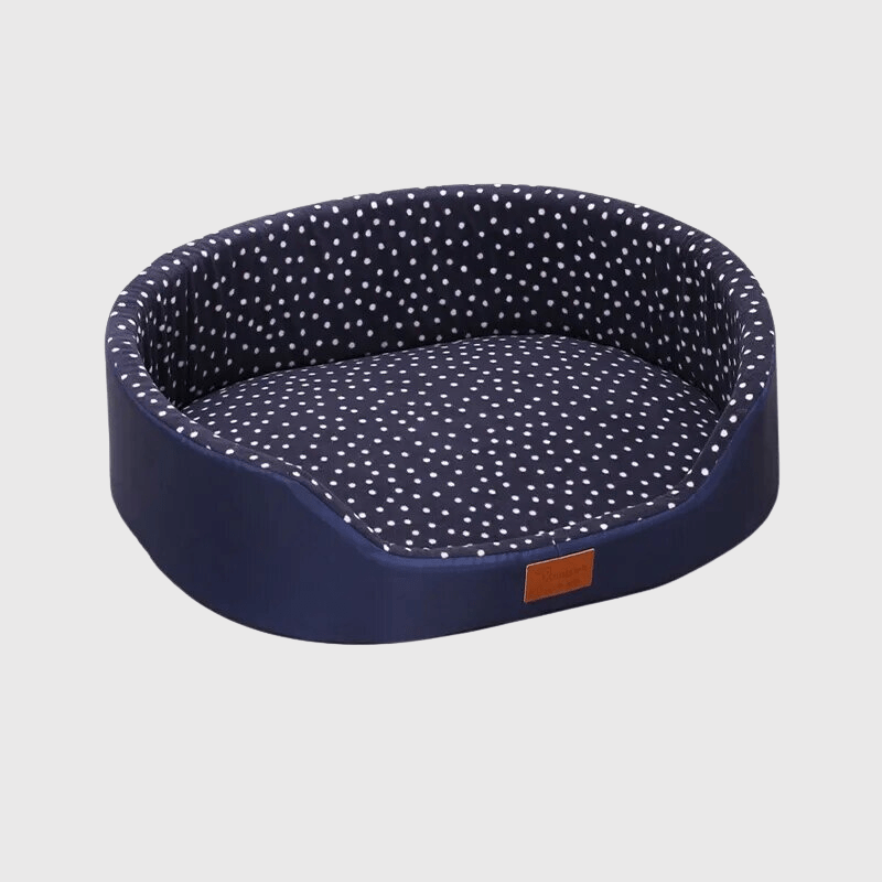 Coussin doux pour chien noir