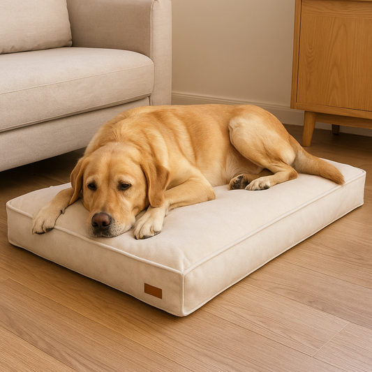 Coussin à mémoire de forme pour chien labrador