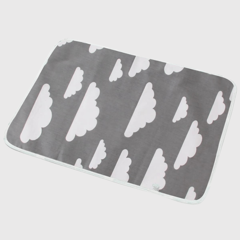 Coussin pour chien lavable gris nuage