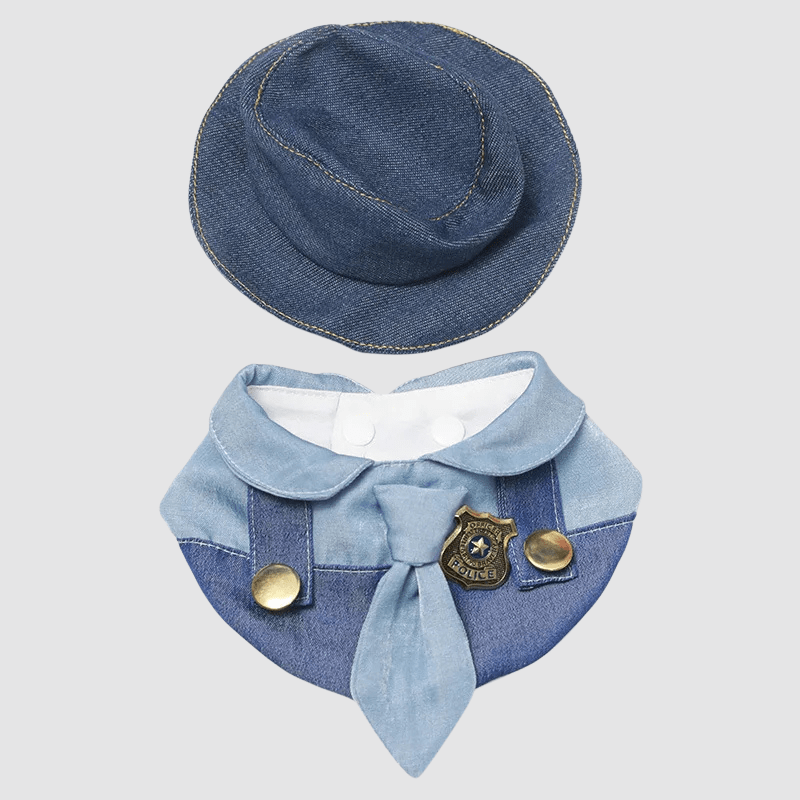 Deguisement chien toy story cowboy bleu
