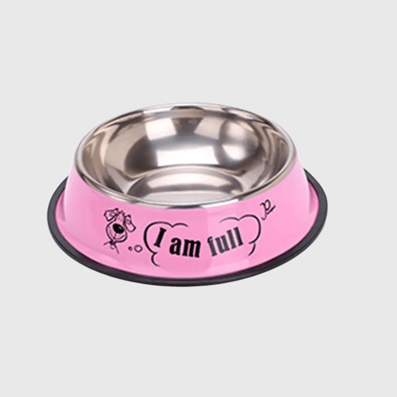 Gamelle chien inox Rose