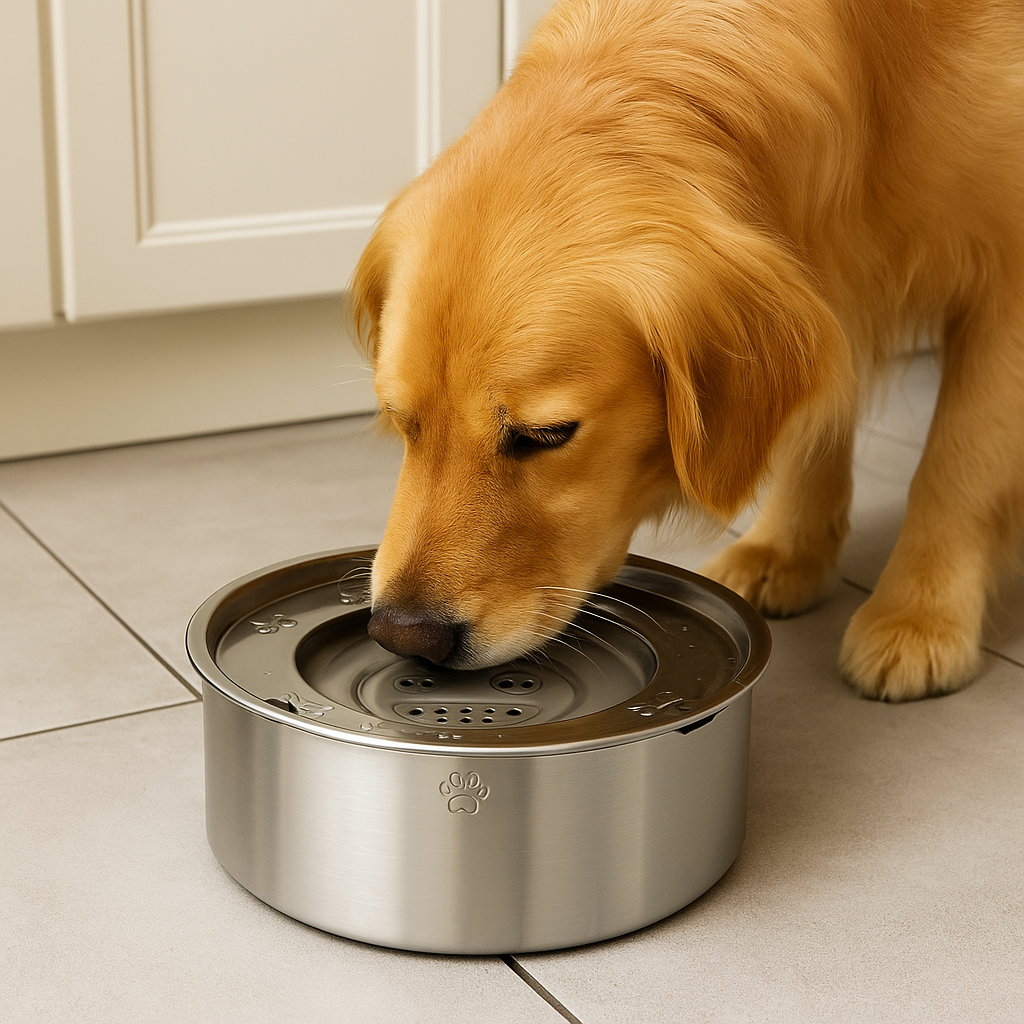 Gamelle eau chien anti renversement