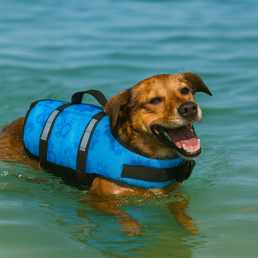 Gilet de flottaison pour chien