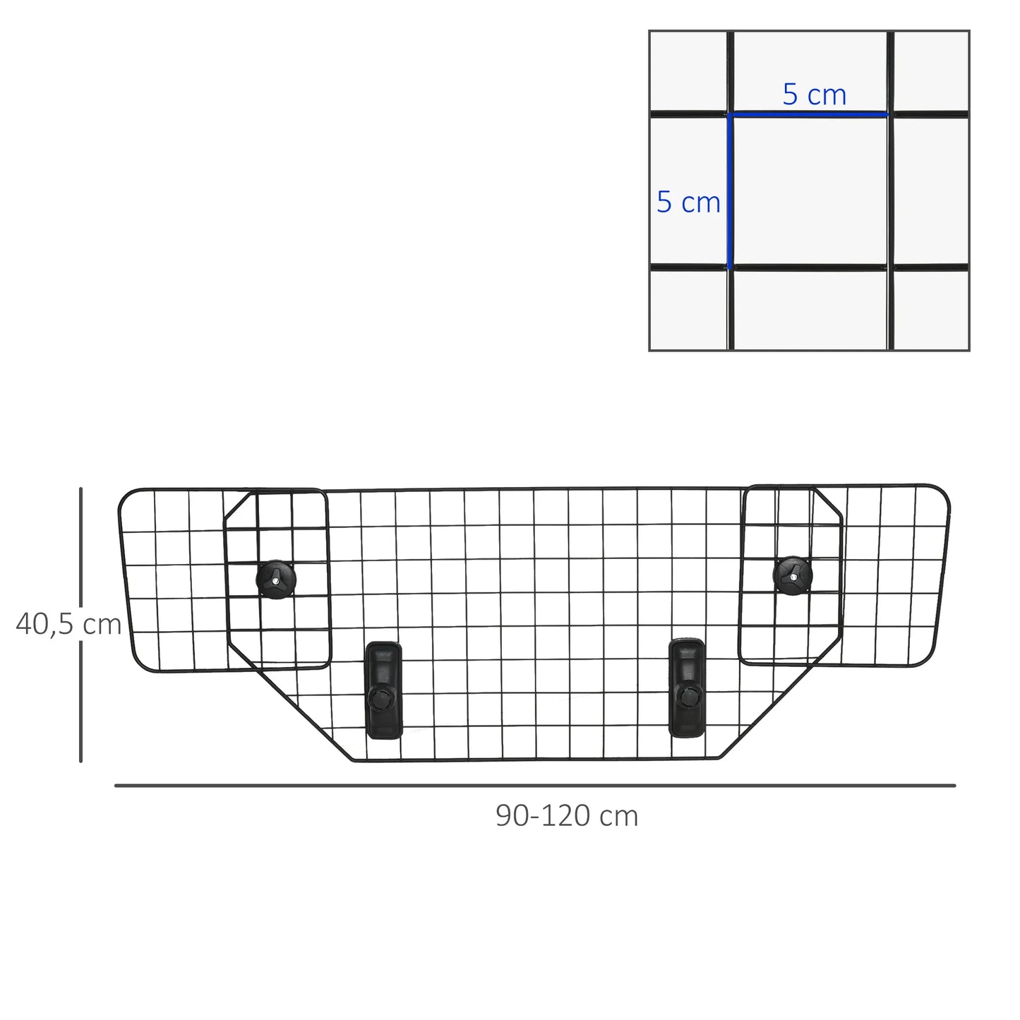 Grille Voiture Chien taille
