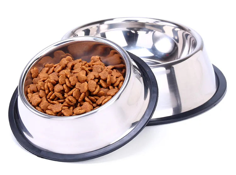 Gamelle chien inox Rouge