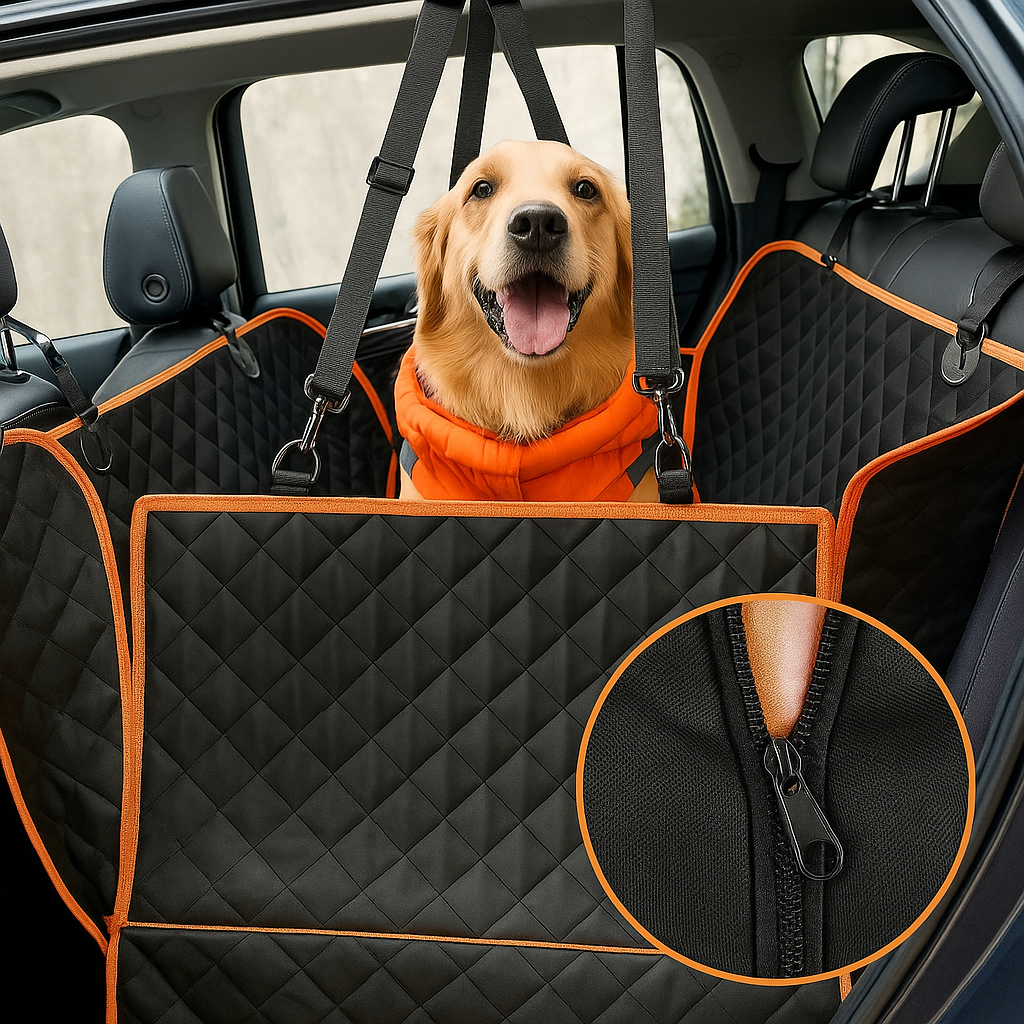 Hamac Chien Voiture fermeture
