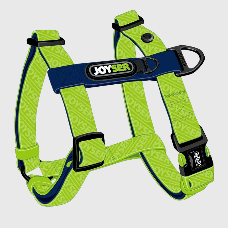 Harnais chien en h vert