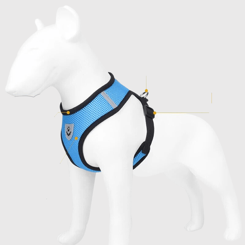 Harnais souple pour chien modele