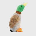 Jouet Canard Couineur Pour Chien - Peluche Anti-stress Taille M (32x28 Cm), Jaune, Durable, Avec Bâtonnets à Mâcher - 10