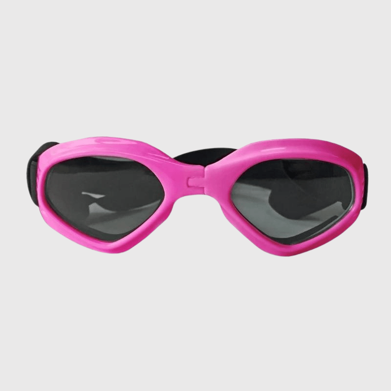 Lunette de soleil pour chien rose