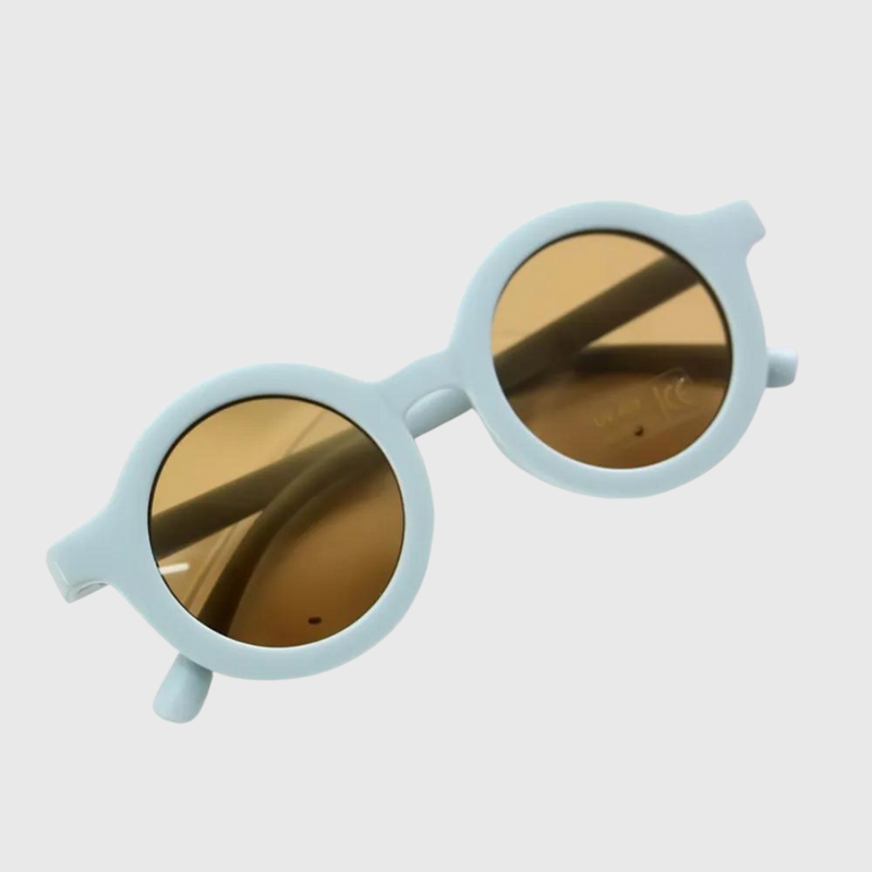 Lunette soleil pour chien bleu clair