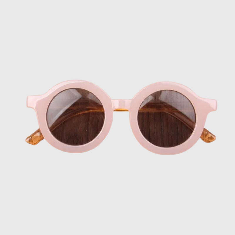 Lunette soleil pour chien rose clair