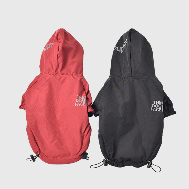 Manteau Pupreme/TheDogFace - Rouge et Noir