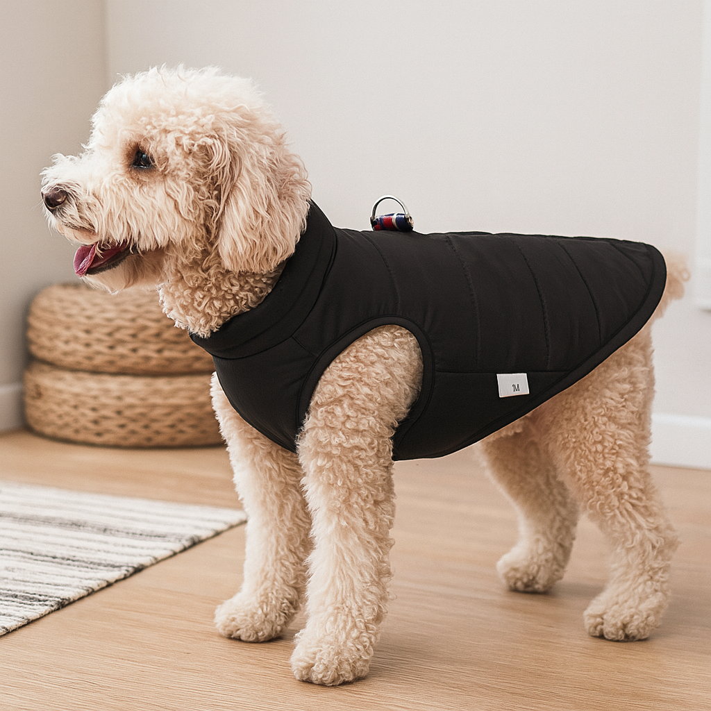 Manteau pour chien imperméable noir