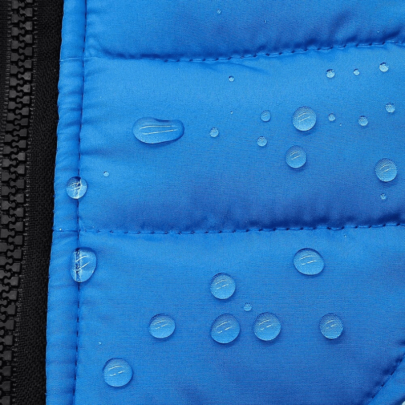 Manteau pour chien impermeable bleu goutte