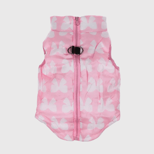 Manteau pour chien rose 2