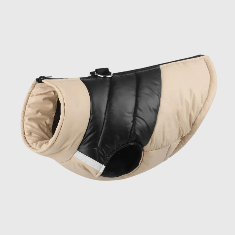 Manteau pour grand chien beige