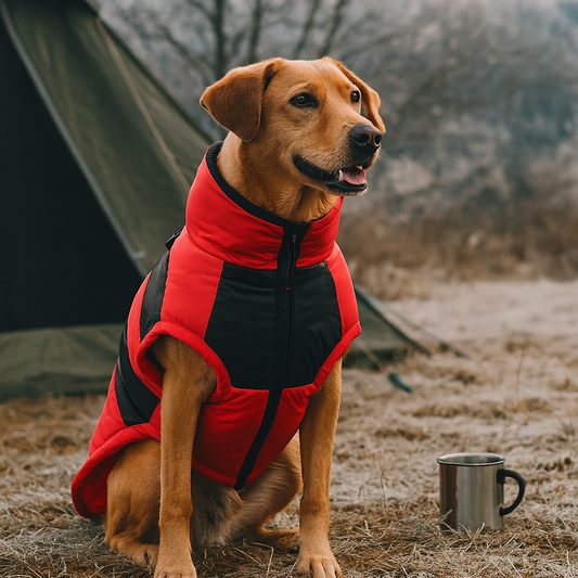 Manteau pour grand chien dehors