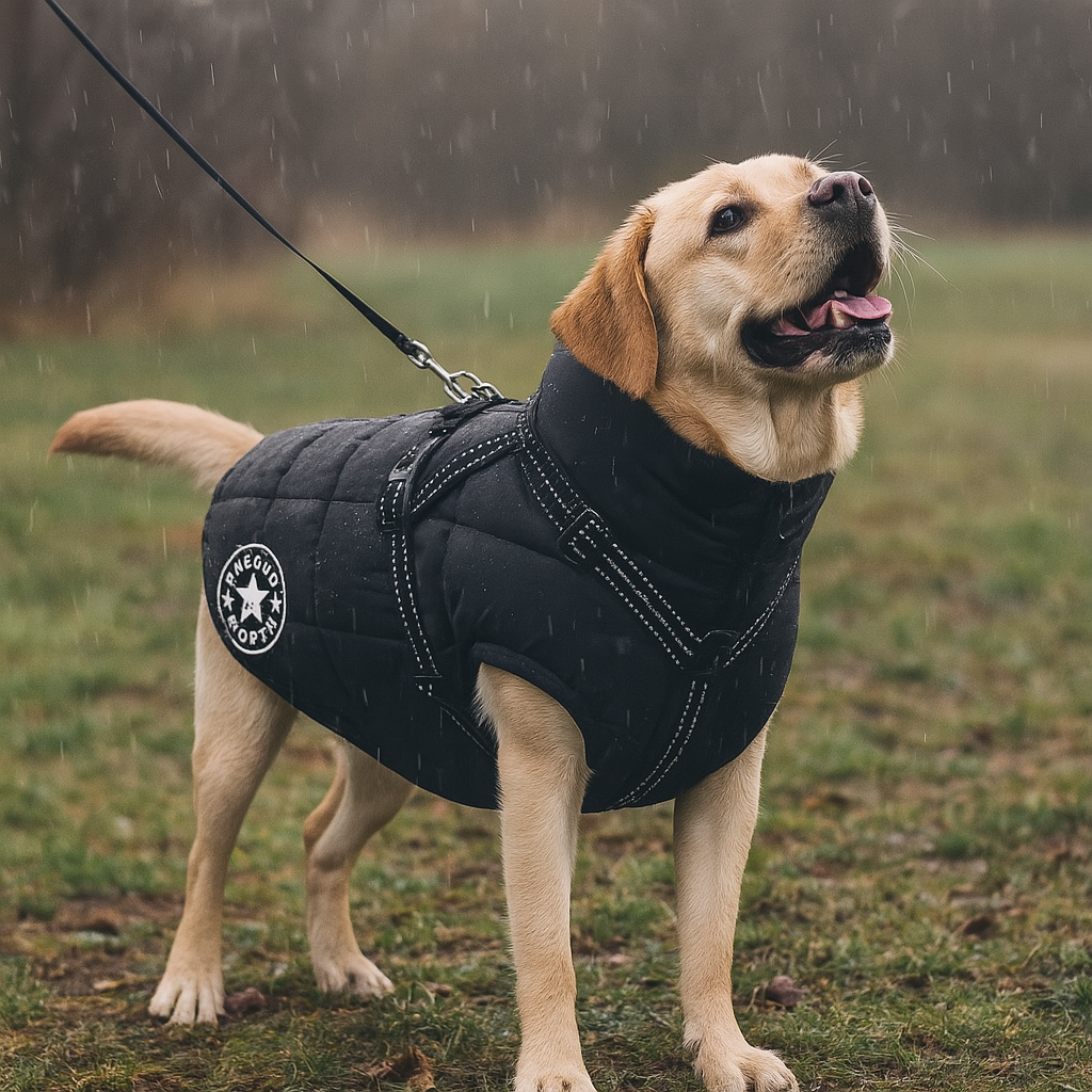 Manteau pour gros chien avec harnais