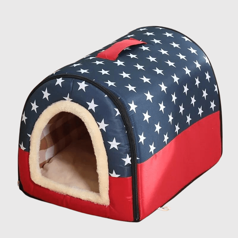 Niche d'intérieur pour chien couleur américaine