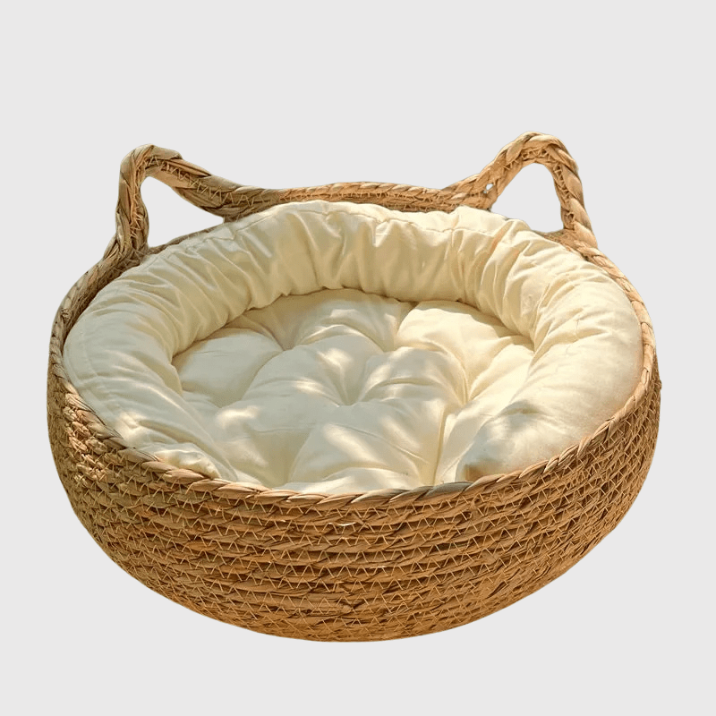 Panier en osier pour chien