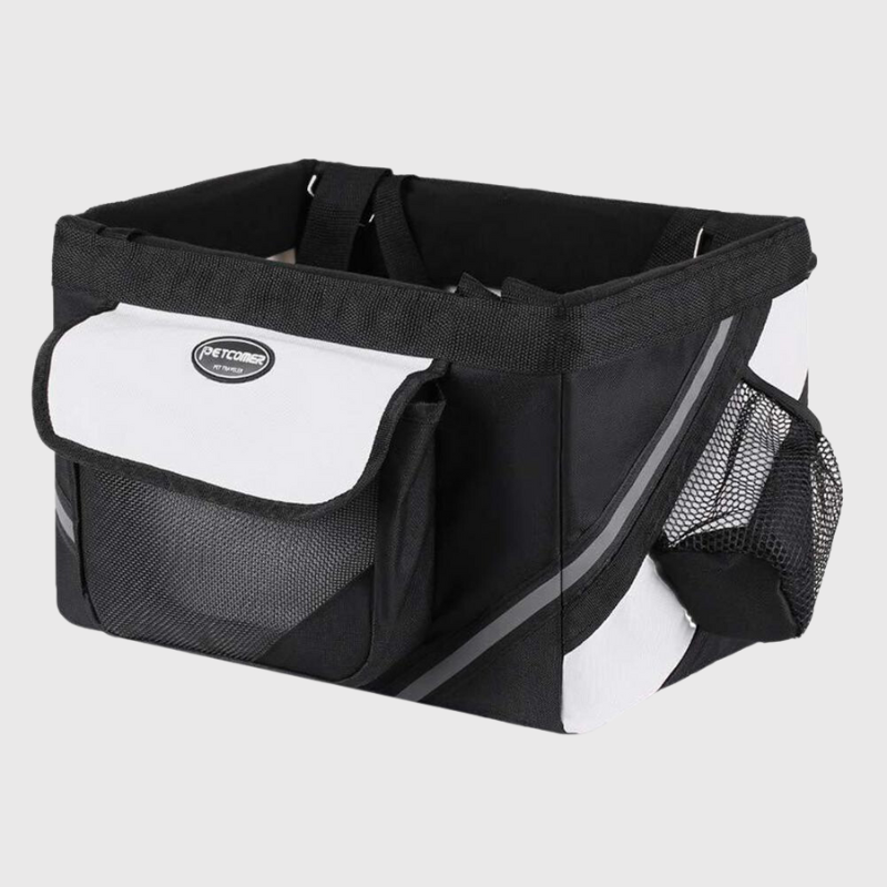 Panier pour chien pour vélo noir