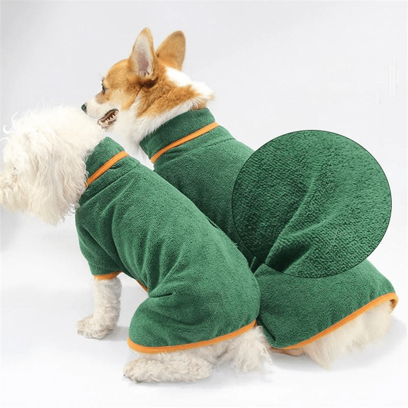 Peignoir pour grand chien polyester