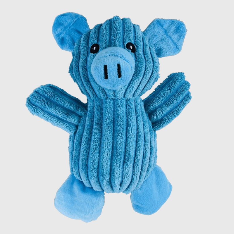 Peluche cochon pour chien