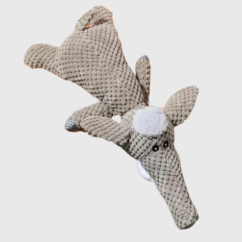 Peluche coloré pour chien elephant