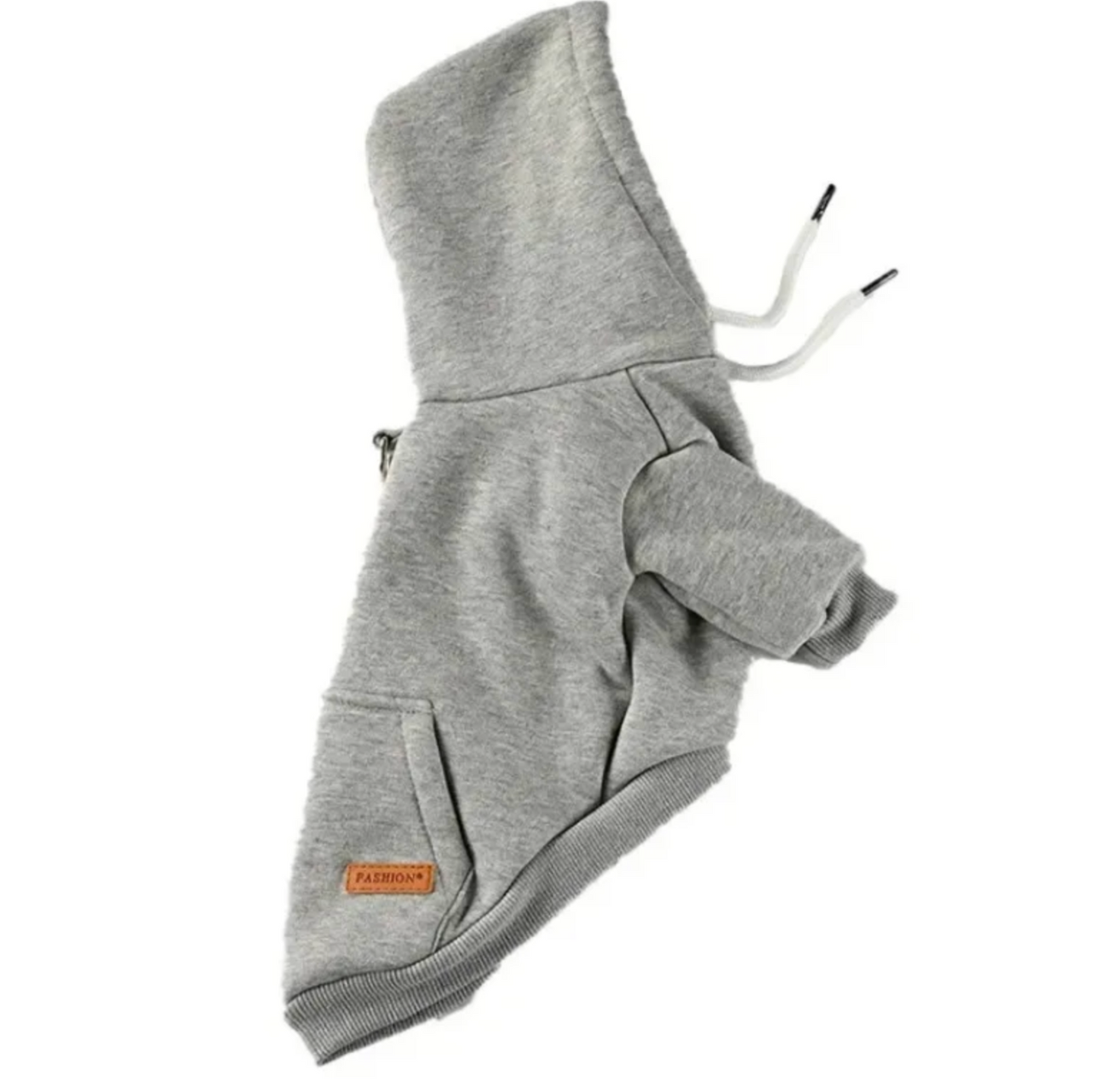 Pull Bouledogue Francais gris