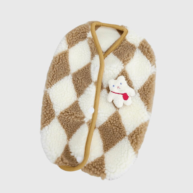 Pull polaire pour chien en laine