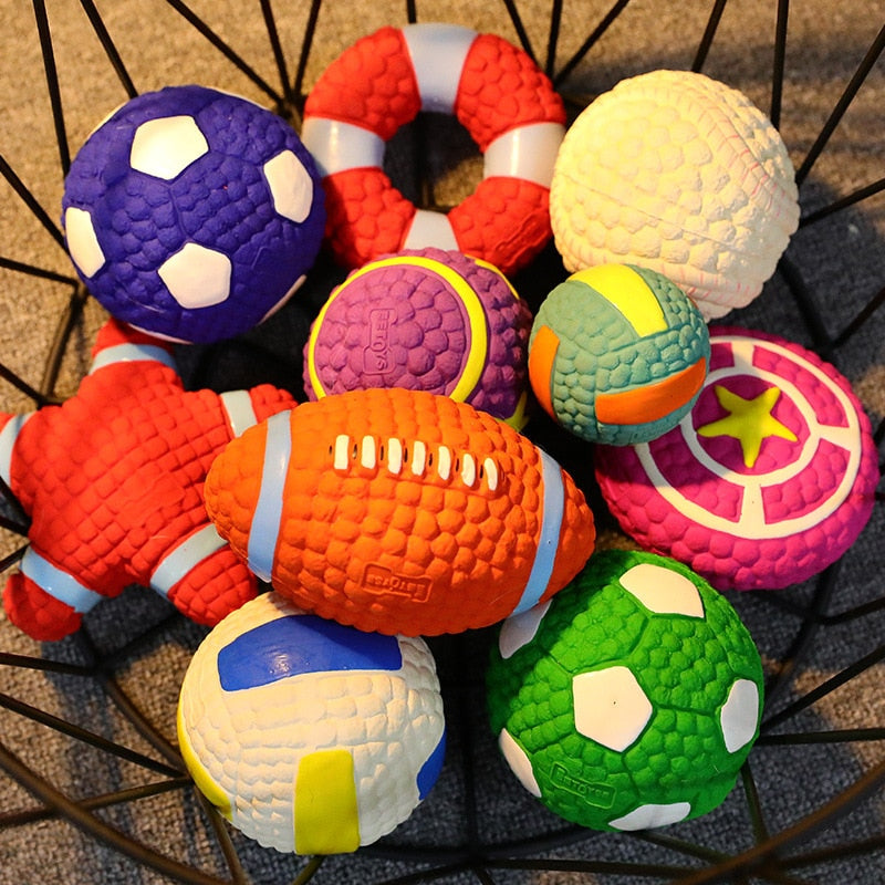 Jouet anneau pour chien anneau ballons etoiles anneaux