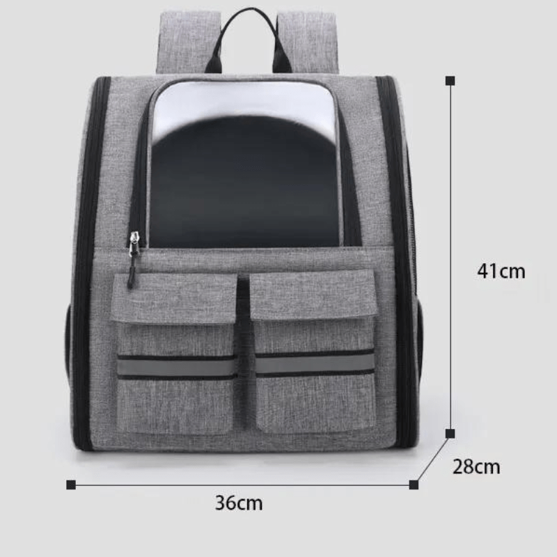 Sac à dos à roulette pour chien taille